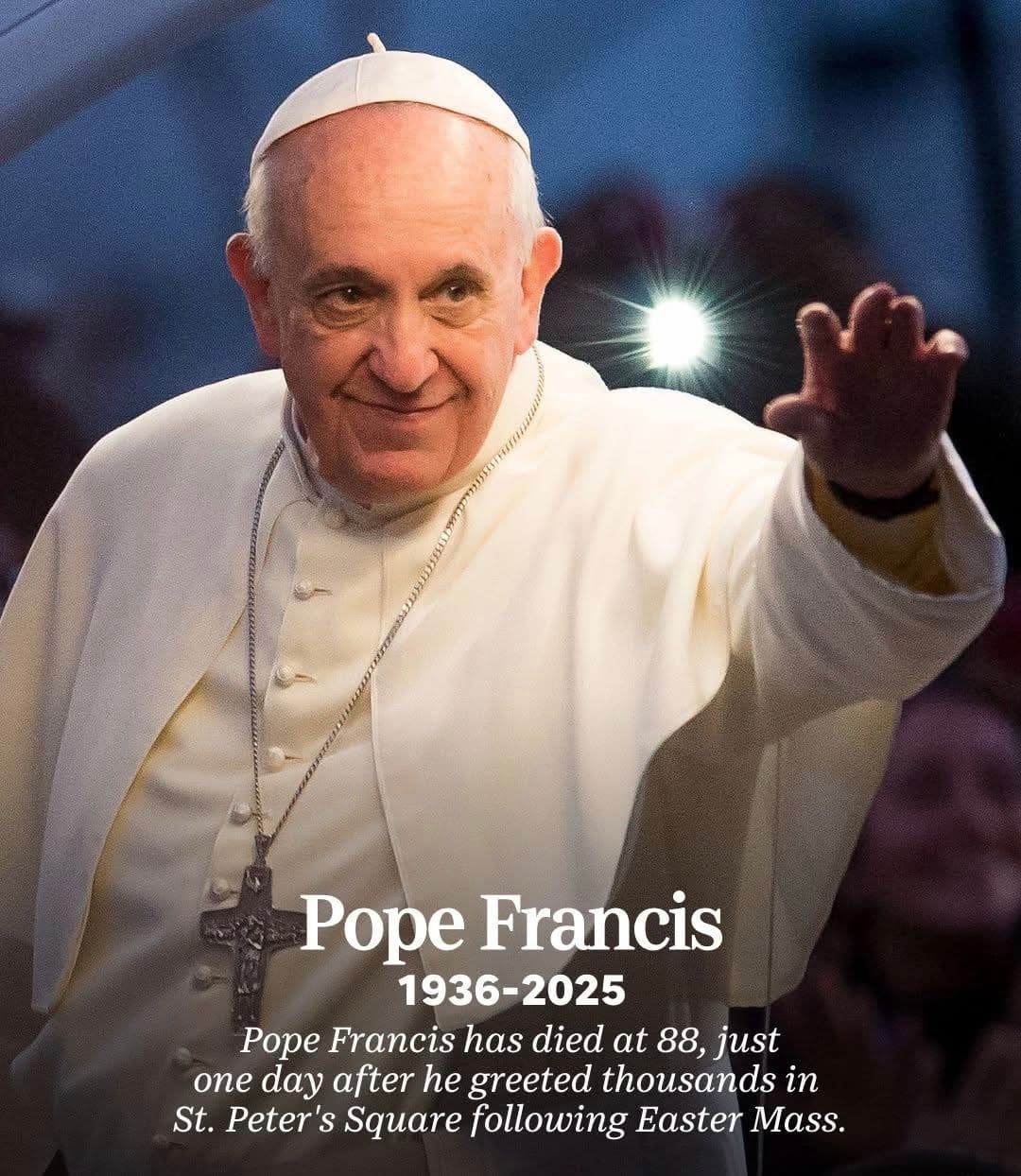 The Sililo Foundation Mourns the Passing of Pope Francis